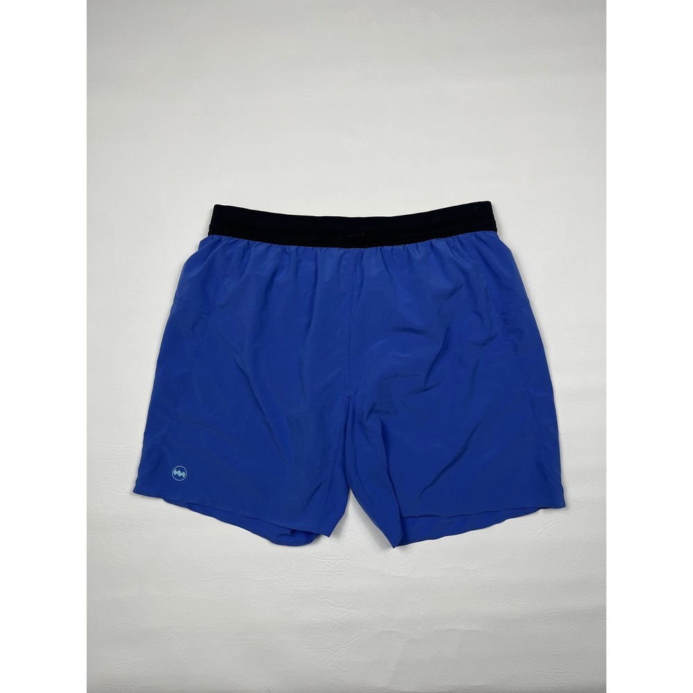 Janji AFO Running Shorts Mens Medium Blue Technical Athletic Performance